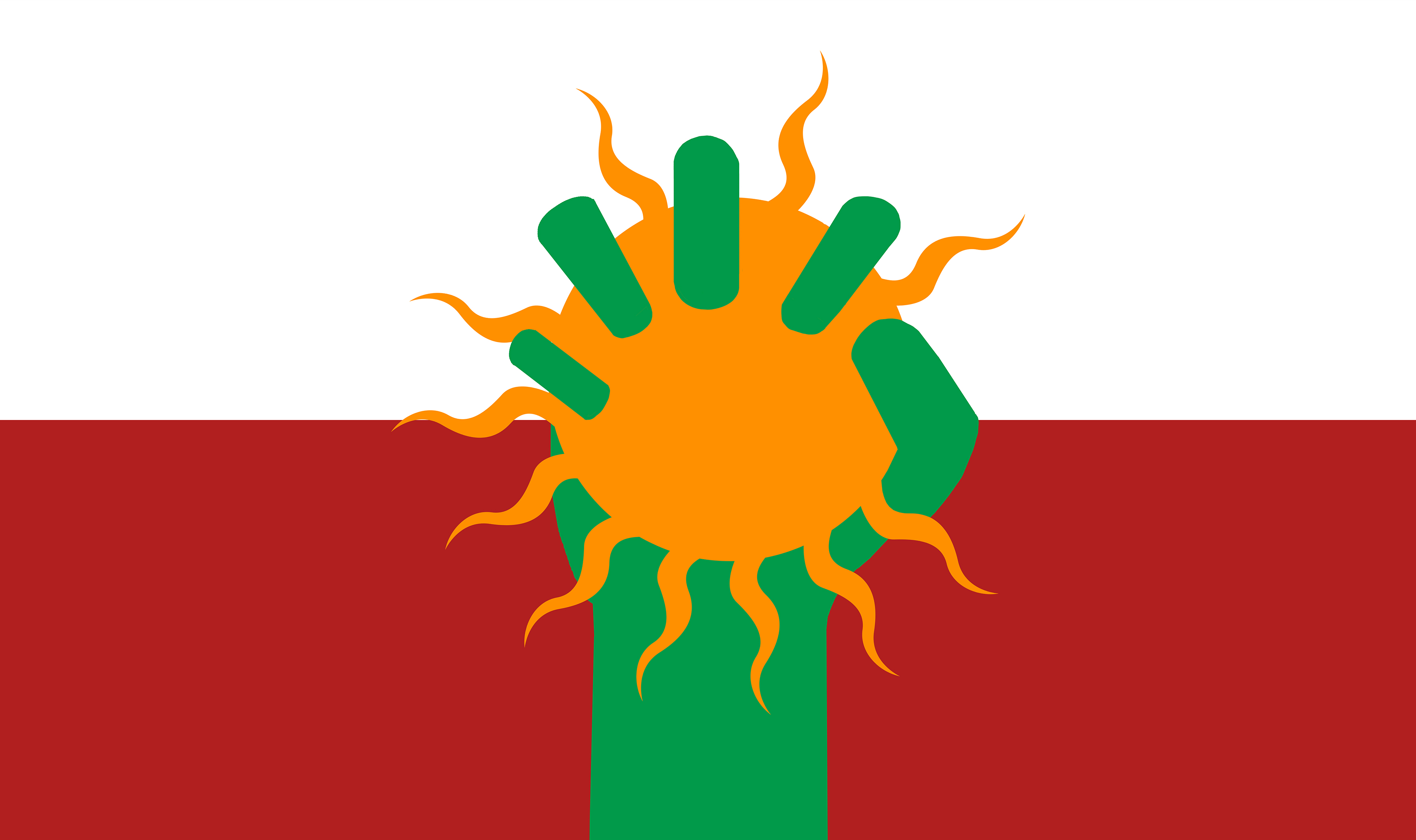 Survivors Alliance Flag - Delantare | Standing Sun Productions